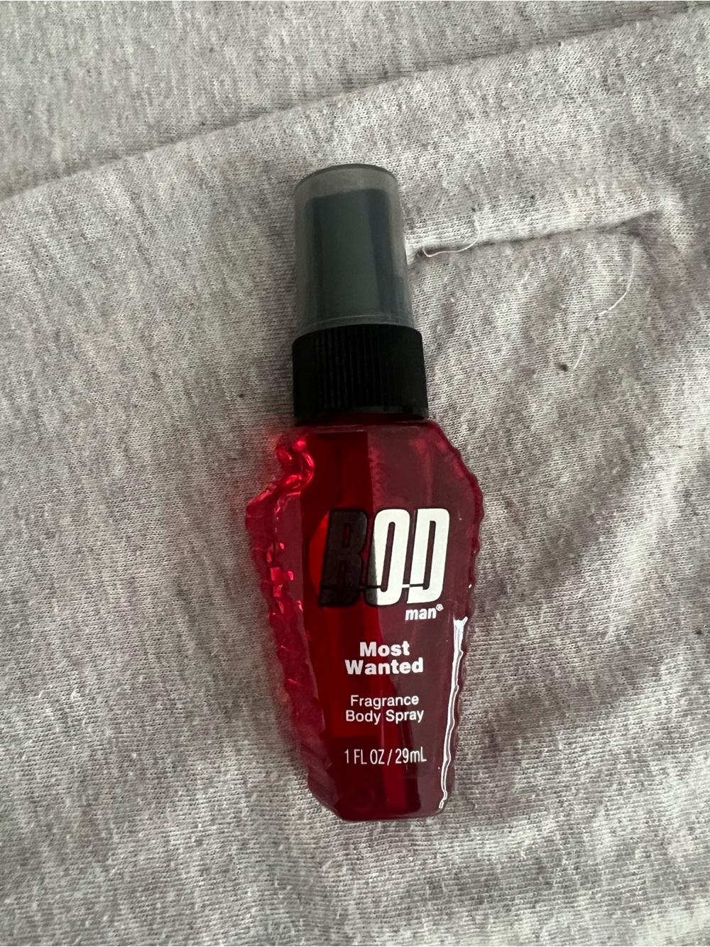 BOD Man Most Wanted Fragrance Body Spray - Red
